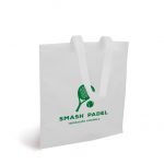 Bolsa de Tejido Lazo Blanca Impresa