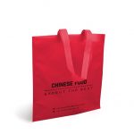 Bolsa de Tejido Lazo Roja Impresa