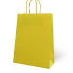 Bolsa de Papel Básica Amarilla