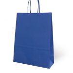 Bolsa de Papel Básica Azul
