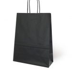 Bolsa de Papel Básica Negra