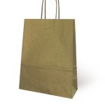 Bolsa de Papel Básica Dorada