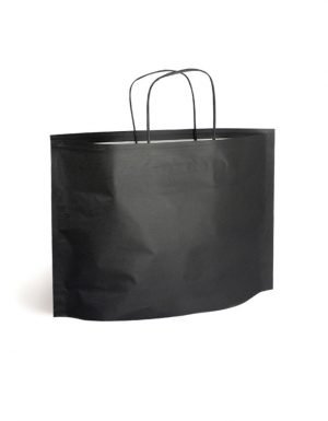 Bolsa de Papel Cesta Negra