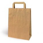 Bolsa de Papel Asa Plana Kraft