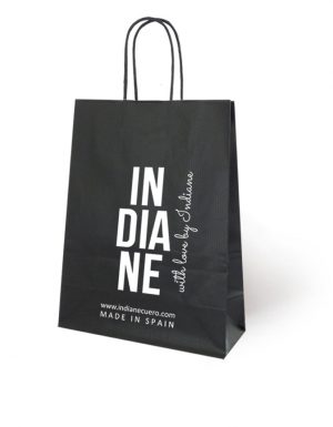 Bolsa Asa Rizada Negra