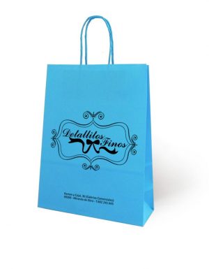 Bolsa Asa Rizada Turquesa