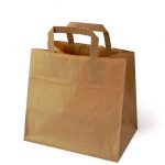 Bolsa de Papel Ktaft Base Ancha