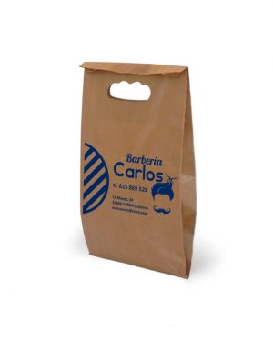 Bolsa de Papel Troquelada Kraft