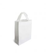 Bolsa de Tejido Lazo Blanca 38 x 42 cm